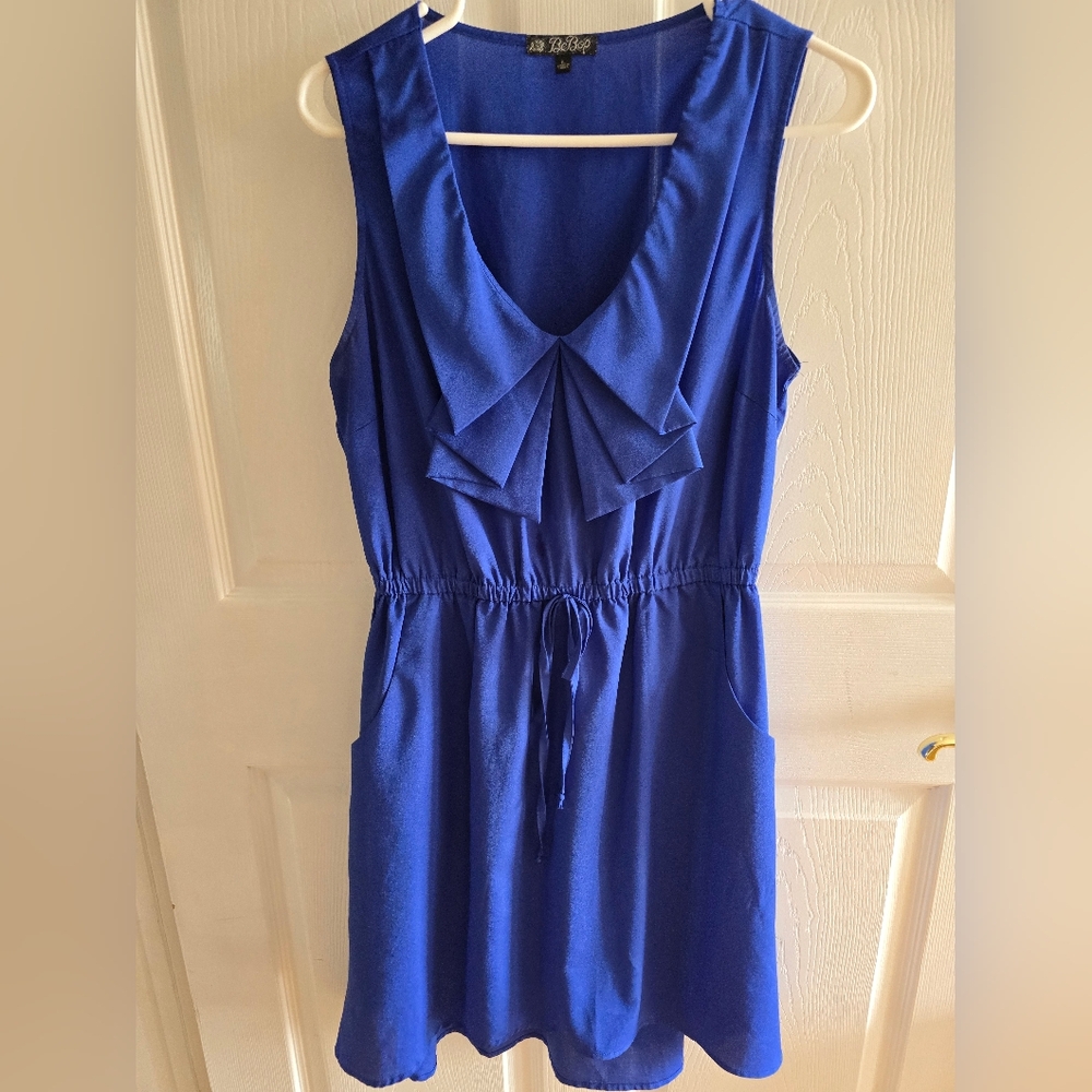 Blue Sleeveless Dress